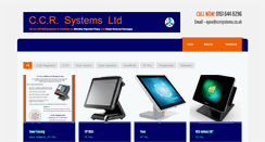 Desktop Screenshot of ccrsystems.co.uk