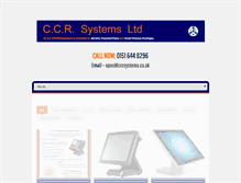 Tablet Screenshot of ccrsystems.co.uk